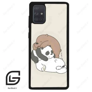 قاب گوشی سامسونگ ای 71 (Galaxy A71 ) طرح خرس کد 2159