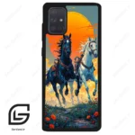 قاب گوشی سامسونگ ای 71 (Galaxy A71 ) طرح اسب کد 2170