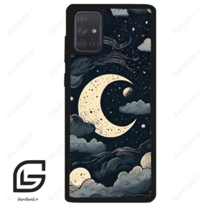قاب گوشی سامسونگ ای 71 (Galaxy A71 ) طرح ماه کد 2173