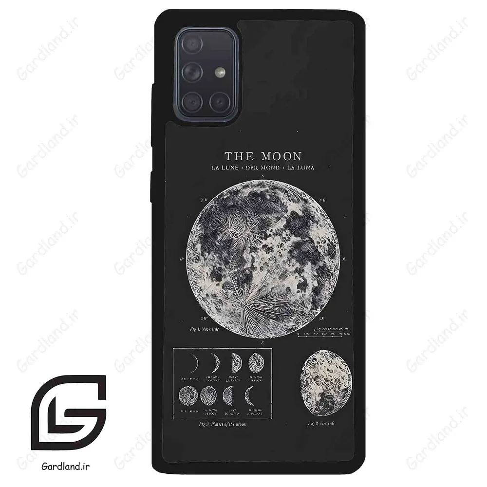 قاب گوشی سامسونگ ای 71 (Galaxy A71 ) طرح ماه کد 2175