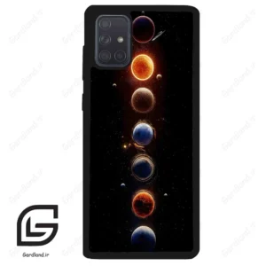 قاب گوشی سامسونگ ای 71 (Galaxy A71 ) طرح ماه کد 2186