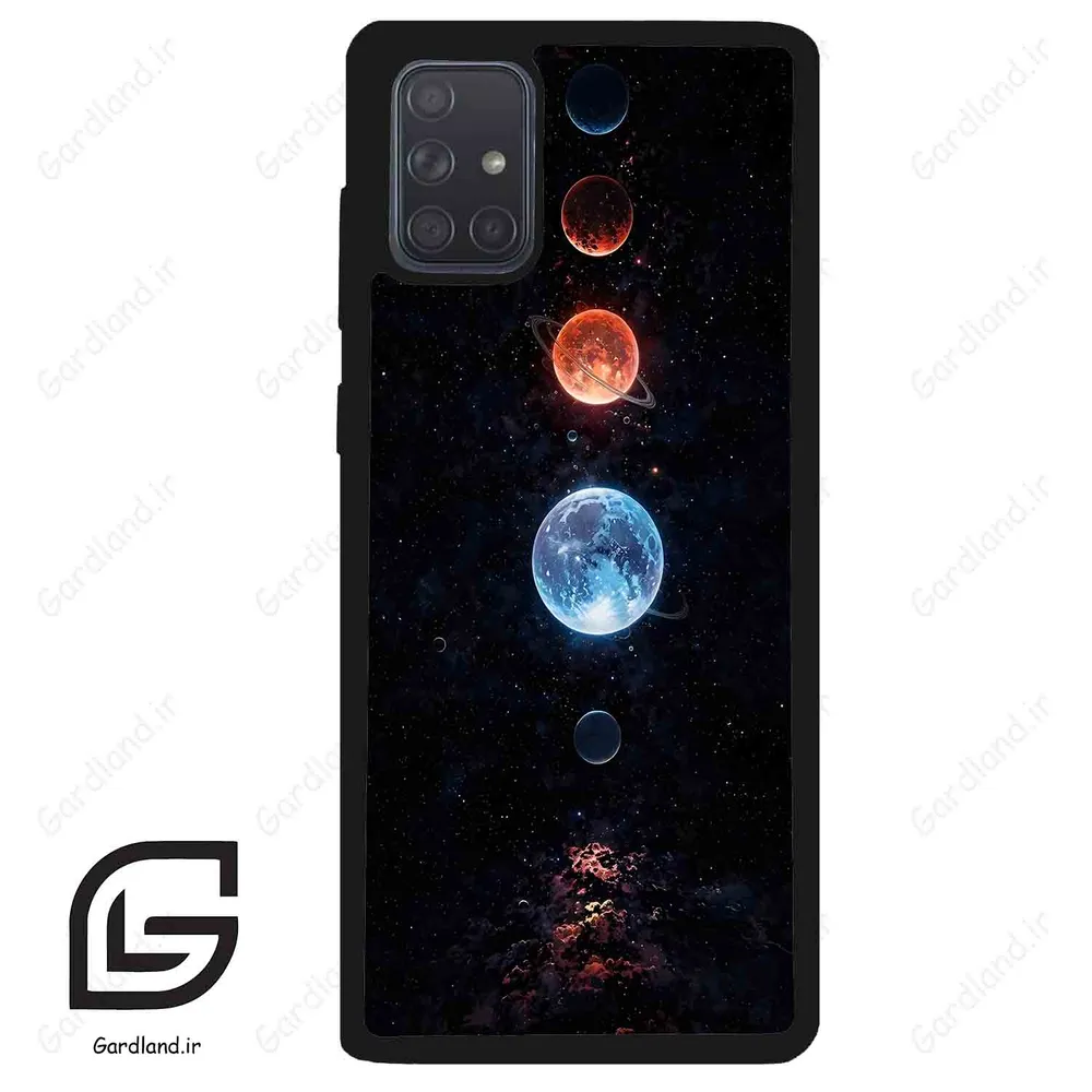 قاب گوشی سامسونگ ای 71 (Galaxy A71 ) طرح ماه کد 2198