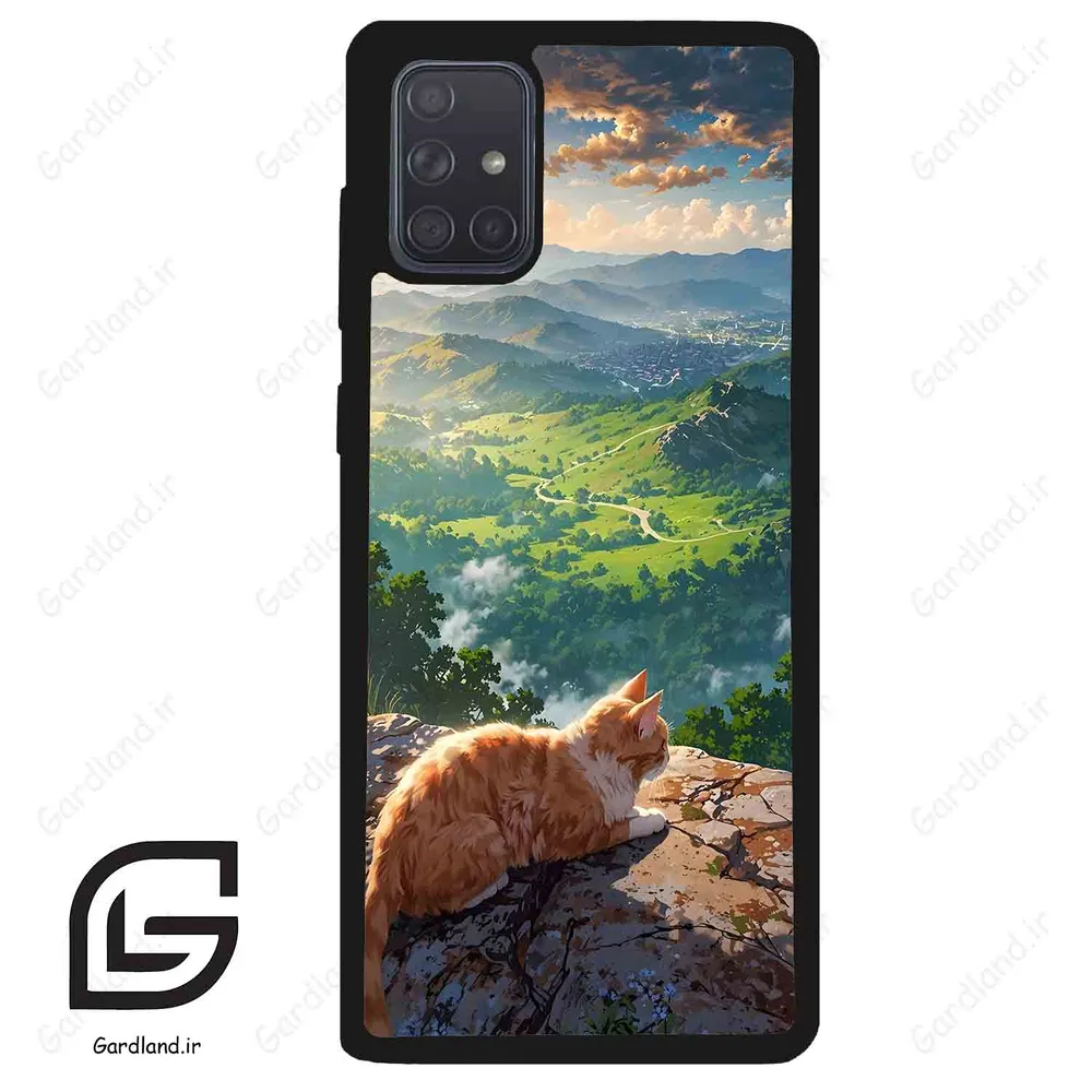 قاب گوشی سامسونگ ای 71 (Galaxy A71 ) طرح گربه کد 2203