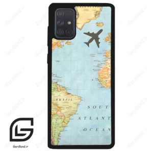 قاب گوشی سامسونگ ای 71 (Galaxy A71 ) طرح نقشه کد 2243