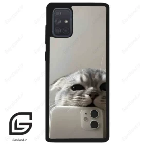 قاب گوشی سامسونگ ای 71 (Galaxy A71 ) طرح گربه کد 2246