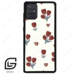 قاب گوشی سامسونگ ای 71 (Galaxy A71 ) طرح گل کد 2252