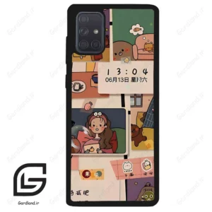 قاب گوشی سامسونگ ای 71 (Galaxy A71 ) طرح دخترانه کد 2254