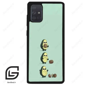 قاب گوشی سامسونگ ای 71 (Galaxy A71 ) طرح اووکادو کد 2258