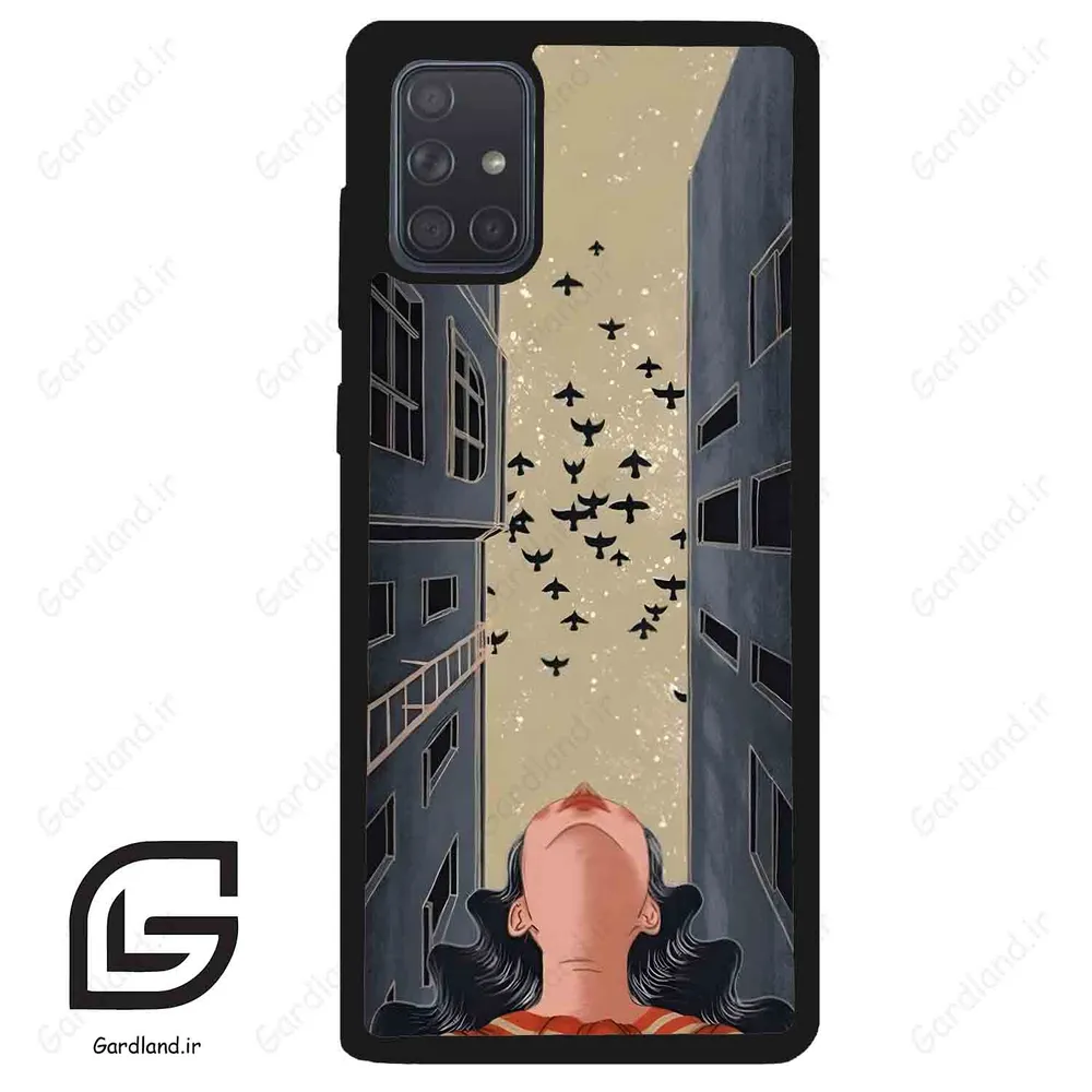 قاب گوشی سامسونگ ای 71 (Galaxy A71 ) طرح دختر کد 2311