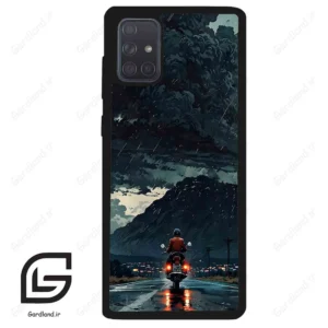 قاب گوشی سامسونگ ای 71 (Galaxy A71 ) طرح موتورسوار کد 2342