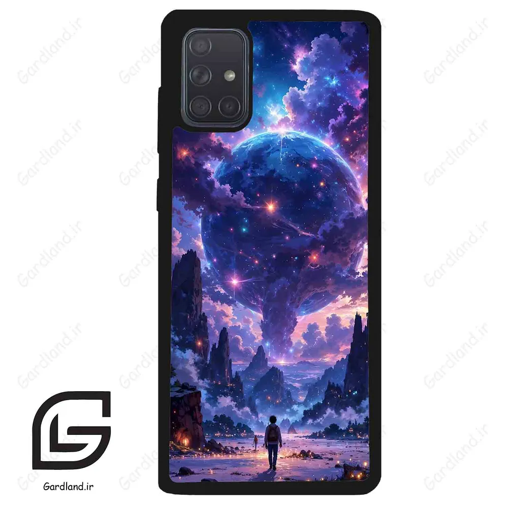 قاب گوشی سامسونگ ای 71 (Galaxy A71 ) طرح ماه کد 2343