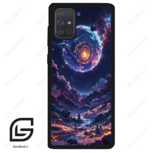 قاب گوشی سامسونگ ای 71 (Galaxy A71 ) طرح ماه کد 2344
