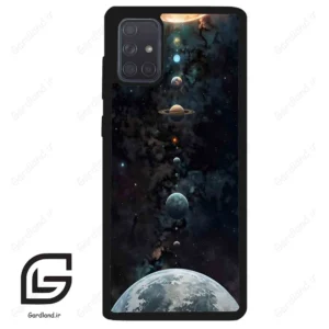 قاب گوشی سامسونگ ای 71 (Galaxy A71 ) طرح کهکشان کد 2350