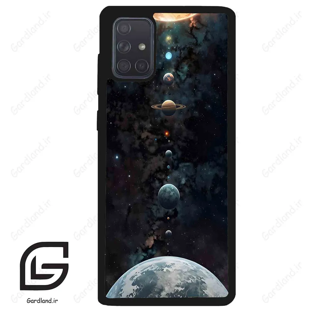 قاب گوشی سامسونگ ای 71 (Galaxy A71 ) طرح کهکشان کد 2350