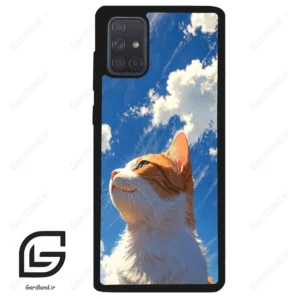 قاب گوشی سامسونگ ای 71 (Galaxy A71 ) طرح گربه کد 2366