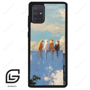 قاب گوشی سامسونگ ای 71 (Galaxy A71 ) طرح گربه کد 2367