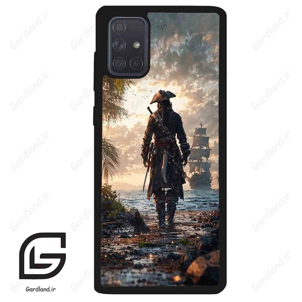 قاب گوشی سامسونگ ای 71 (Galaxy A71 ) طرح سامورایی کد 2384