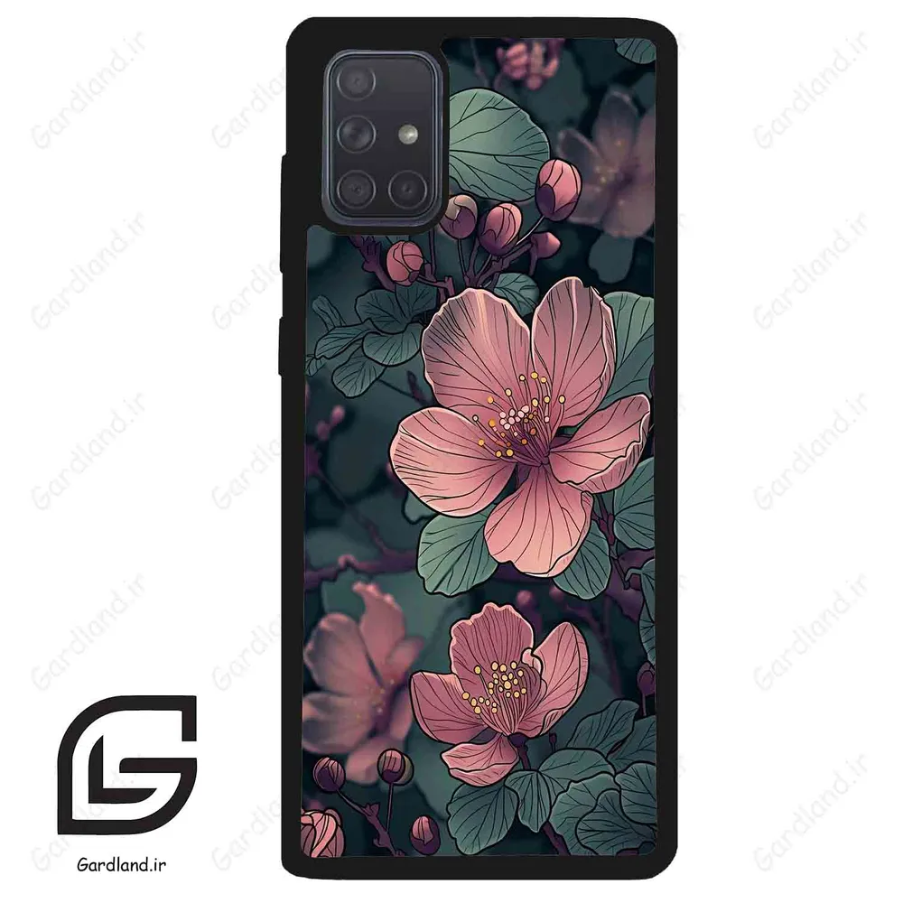 قاب گوشی سامسونگ ای 71 (Galaxy A71 ) طرح گل کد 2390