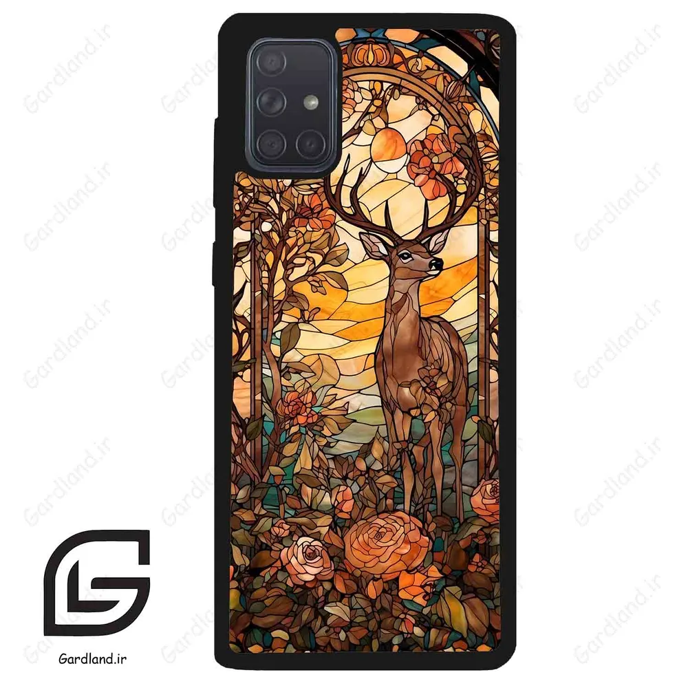 قاب گوشی سامسونگ ای 71 (Galaxy A71 ) طرح گوزن کد 2391