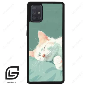 قاب گوشی سامسونگ ای 71 (Galaxy A71 ) طرح گربه کد 2403