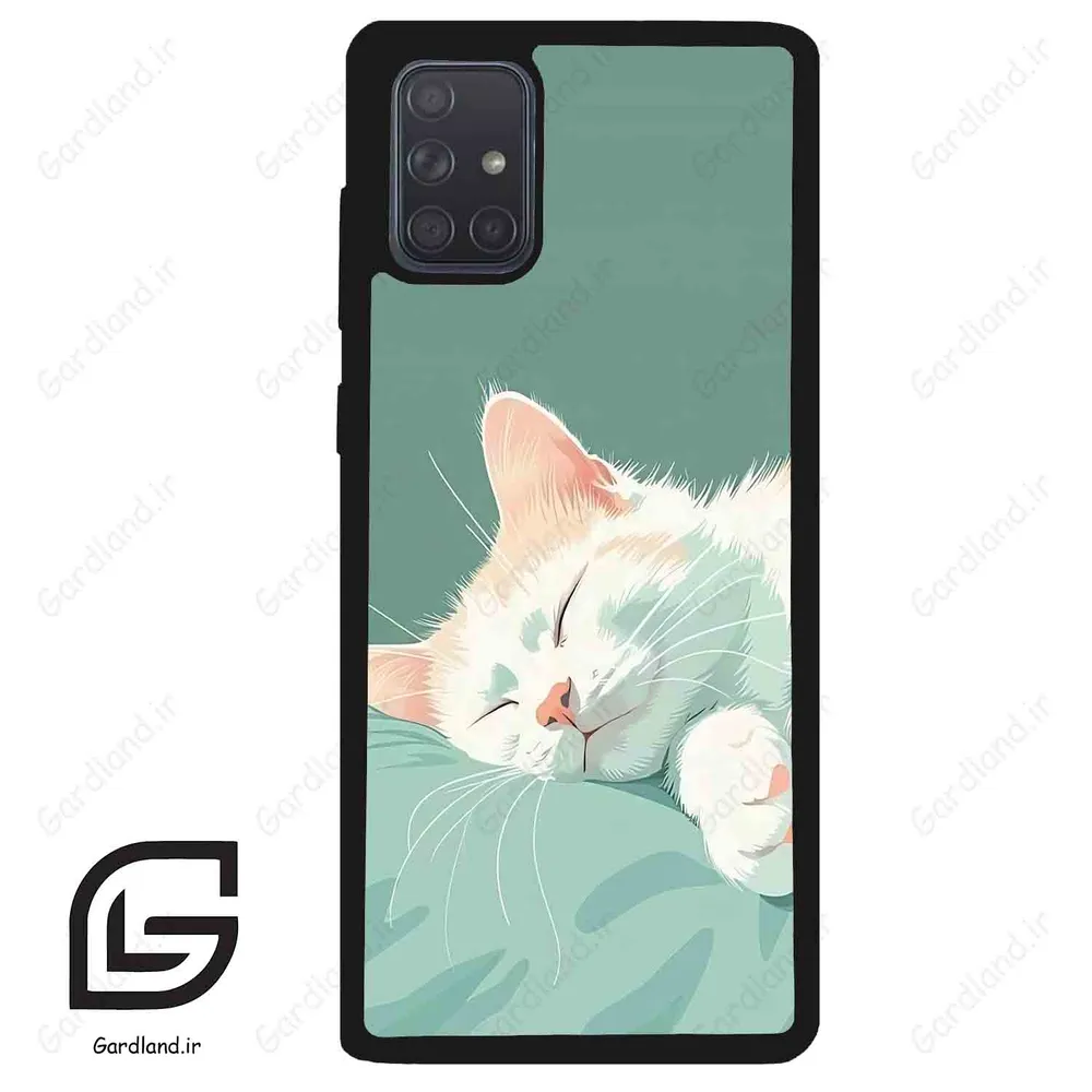 قاب گوشی سامسونگ ای 71 (Galaxy A71 ) طرح گربه کد 2403
