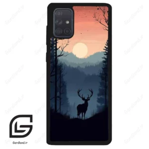 قاب گوشی سامسونگ ای 71 (Galaxy A71 ) طرح گوزن کد 2406