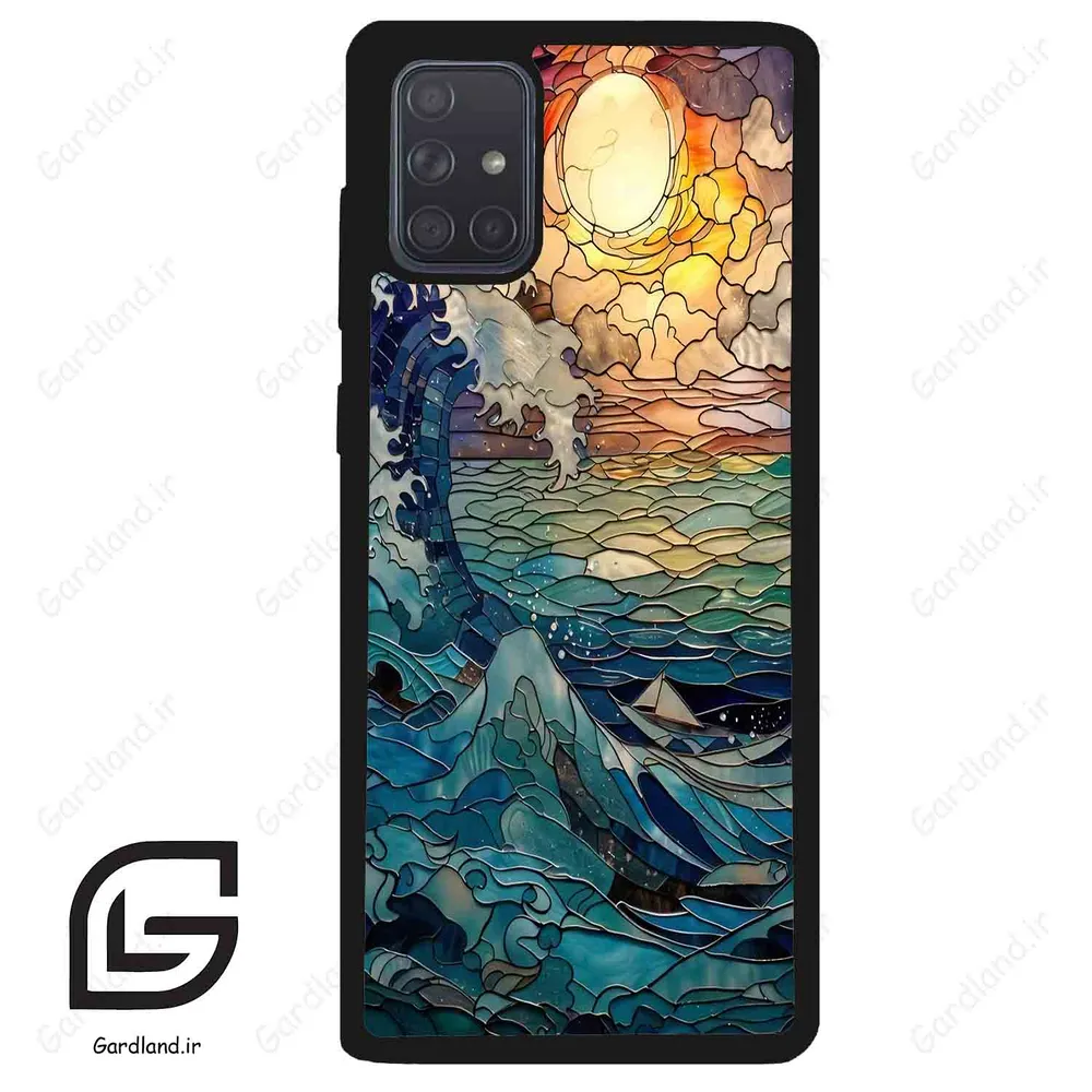 قاب گوشی سامسونگ ای 71 (Galaxy A71 ) طرح موج کد 2413