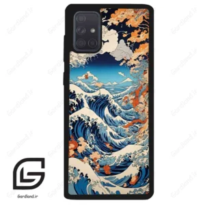 قاب گوشی سامسونگ ای 71 (Galaxy A71 ) طرح موج کد 2418