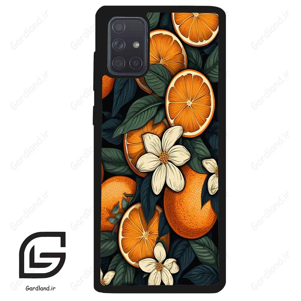 قاب گوشی سامسونگ ای 71 (Galaxy A71 ) طرح پرتقالی کد 2423