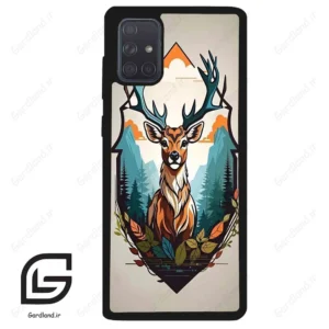 قاب گوشی سامسونگ ای 71 (Galaxy A71 ) طرح گوزن کد 2429