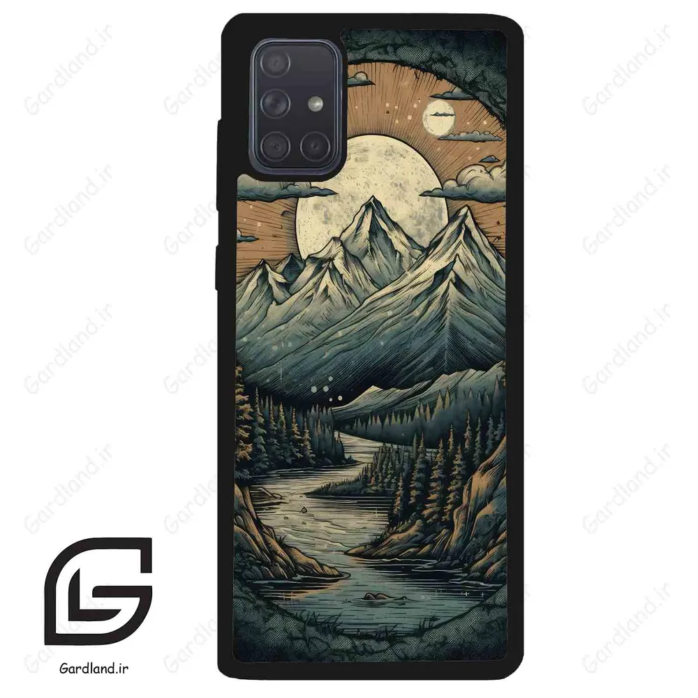 قاب گوشی سامسونگ ای 71 (Galaxy A71 ) طرح طبیعت کد 2432