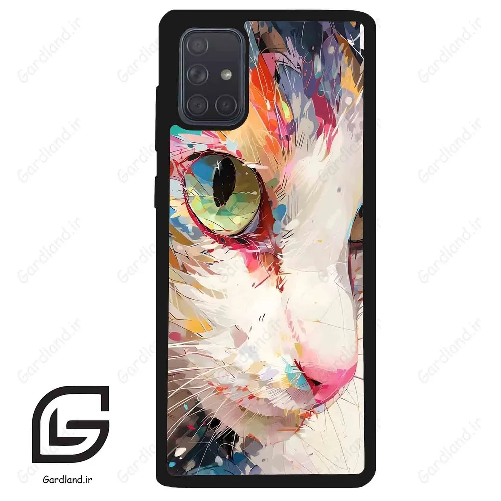 قاب گوشی سامسونگ ای 71 (Galaxy A71 ) طرح گربه کد 2437
