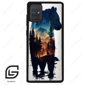 قاب گوشی سامسونگ ای 71 (Galaxy A71 ) طرح خرس کد 2449