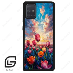 قاب گوشی سامسونگ ای 71 (Galaxy A71 ) طرح گل کد 2466