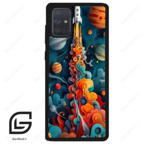 قاب گوشی سامسونگ ای 71 (Galaxy A71 ) طرح موشک کد 2470