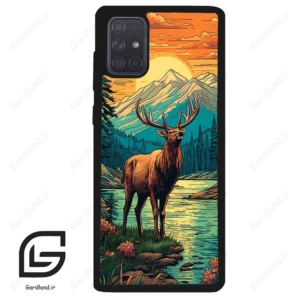 قاب گوشی سامسونگ ای 71 (Galaxy A71 ) طرح گوزن کد 2471