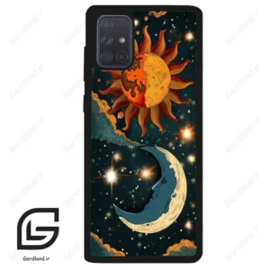 قاب گوشی سامسونگ ای 71 (Galaxy A71 ) طرح ماه کد 2474