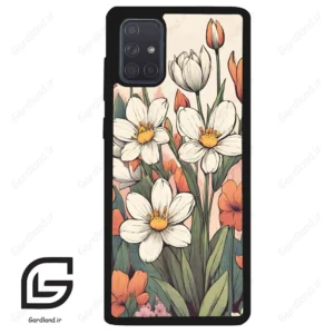قاب گوشی سامسونگ ای 71 (Galaxy A71 ) طرح گل کد 2475