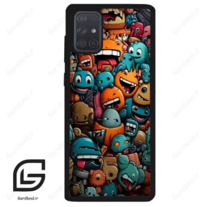 قاب گوشی سامسونگ ای 71 (Galaxy A71 ) طرح استیکر کد 2478