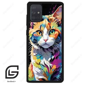 قاب گوشی سامسونگ ای 71 (Galaxy A71 ) طرح گربه کد 2483