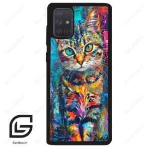 قاب گوشی سامسونگ ای 71 (Galaxy A71 ) طرح گربه کد 2488