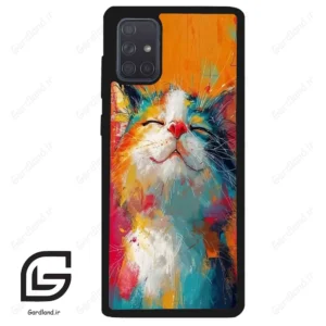 قاب گوشی سامسونگ ای 71 (Galaxy A71 ) طرح گربه کد 2489