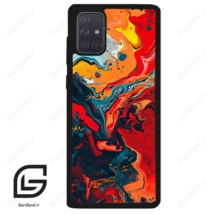 قاب گوشی سامسونگ ای 71 (Galaxy A71 ) طرح ابرنگی کد 2490