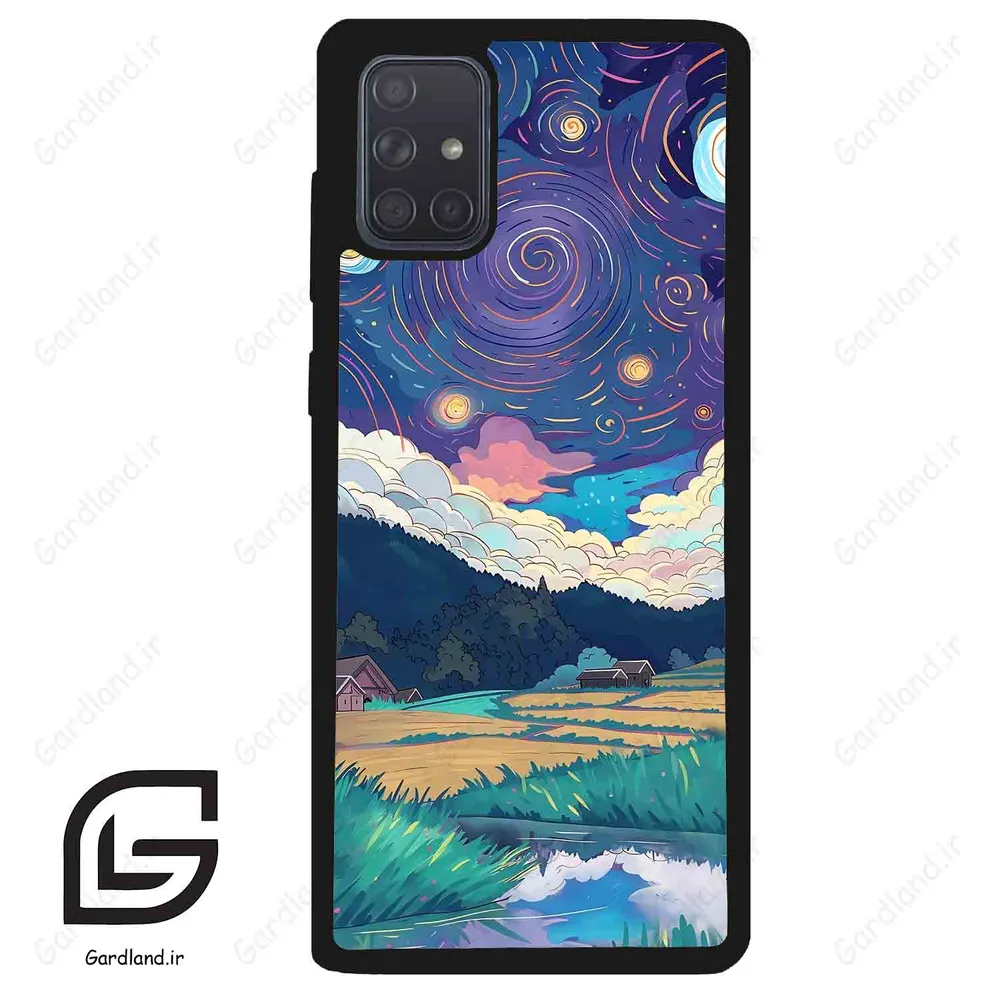 قاب گوشی سامسونگ ای 71 (Galaxy A71 ) طرح نقاشی کد 2560