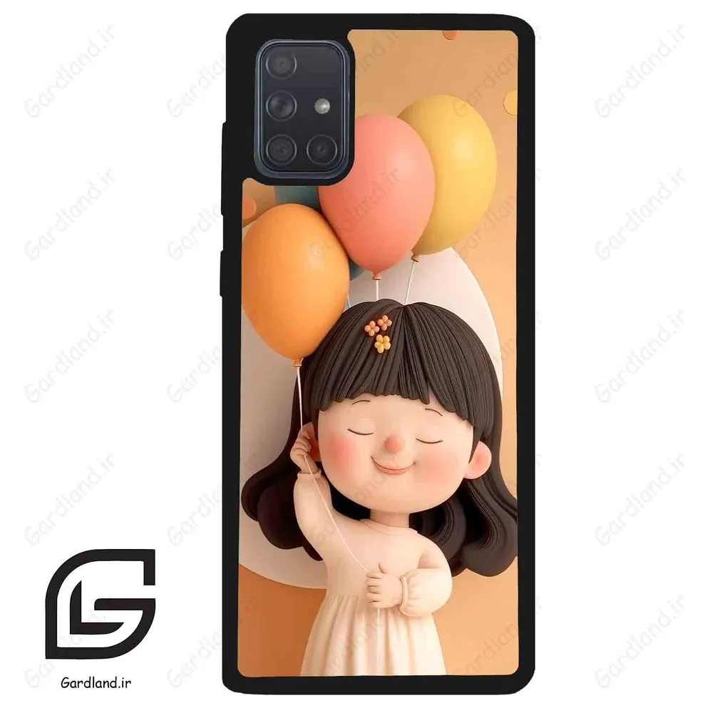 قاب گوشی سامسونگ ای 71 (Galaxy A71 ) طرح دختر کد 2568