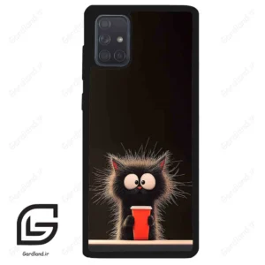 قاب گوشی سامسونگ ای 71 (Galaxy A71 ) طرح گربه کد 2580