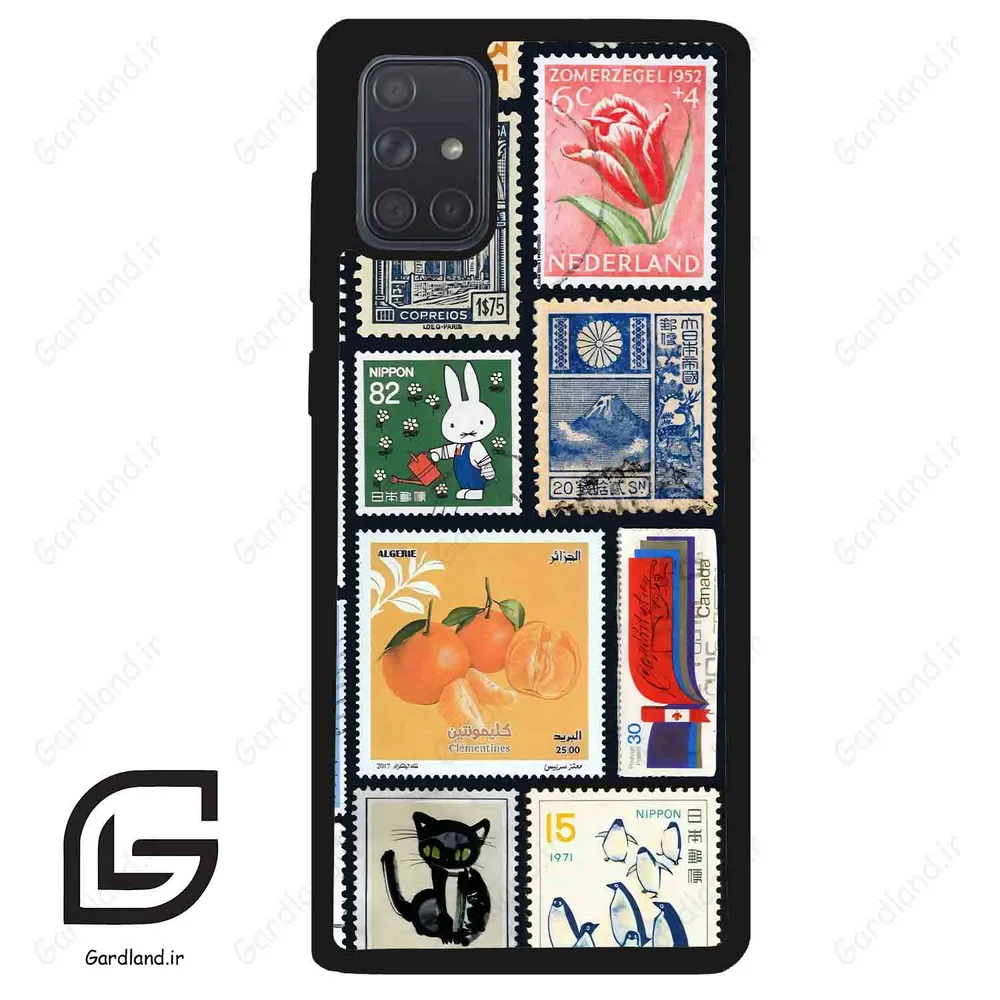 قاب گوشی سامسونگ ای 71 (Galaxy A71 ) طرح تمبر کد 2603