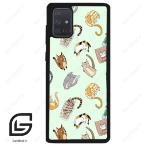 قاب گوشی سامسونگ ای 71 (Galaxy A71 ) طرح گربه کد 2622