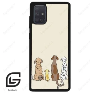 قاب گوشی سامسونگ ای 71 (Galaxy A71 ) طرح سگ کد 2630