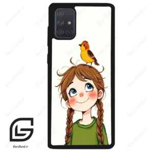 قاب گوشی سامسونگ ای 71 (Galaxy A71 ) طرح دختر کد 2640